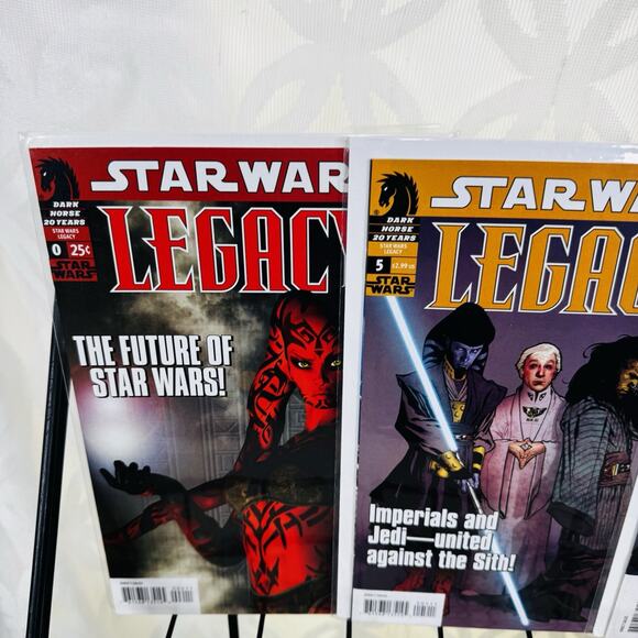 Star Wars Legacy 0 5-12 Lot (Dark Horse 2006) Adam Hughes Cover - Picture 2 of 7